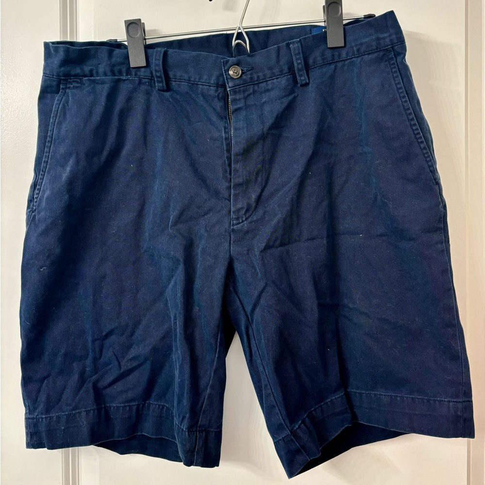 Men’s POLO Navy Straight Shorts